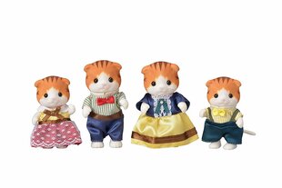 Kļavas kaķu ģimene, SYLVANIAN FAMILIES cena un informācija | Rotaļlietas meitenēm | 220.lv