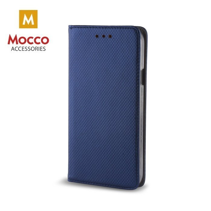 Mocco Smart Magnet Book Case Grāmatveida Maks Telefonam Huawei Y9 (2018) Zils cena un informācija | Telefonu vāciņi, maciņi | 220.lv