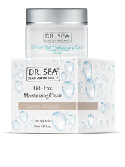 Увлажняющий крем для жирной кожи лица Dr. Sea Oil Free Matt Moisturicing 50 мл цена и информация | Кремы для лица | 220.lv