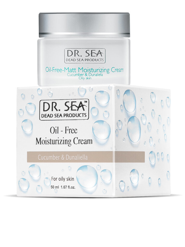 Mitrinošs sejas krēms taukainai ādai Dr. Sea Oil Free Matt Moisturicing 50 ml цена и информация | Sejas krēmi | 220.lv