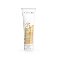 Šampūns un balzams zeltainiem toņiem Revlon Revlonissimo 45 Days, 275 ml cena un informācija | Šampūni | 220.lv