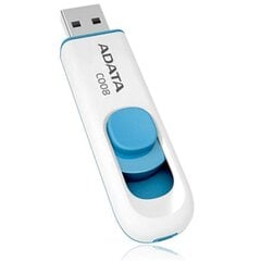 ADATA C008 32 GB, USB 2.0, White цена и информация | USB накопители | 220.lv