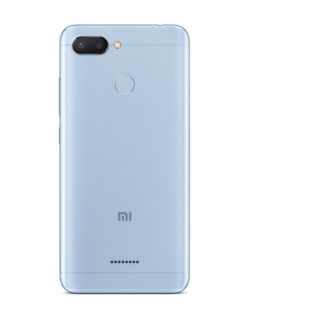 Xiaomi Redmi 6, 32GB, Dual SIM Blue cena un informācija | Mobilie telefoni | 220.lv