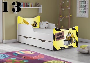 Gulta ar matraci un atvilktni SMB Big 13, 180x90 cm cena un informācija | Bērnu gultas | 220.lv
