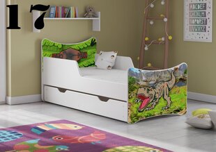 Gulta ar matraci un atvilktni SMB Big 17, 180x90 cm cena un informācija | Bērnu gultas | 220.lv