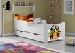 Gulta ar matraci un atvilktni SMB Small 4, 140x70 cm цена и информация | Bērnu gultas | 220.lv