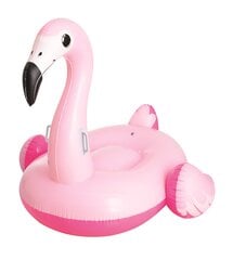 Piepūšamā rotaļlieta-plosts Bestway Pink Flamingo, 145x121 cm цена и информация | Надувные и пляжные товары | 220.lv