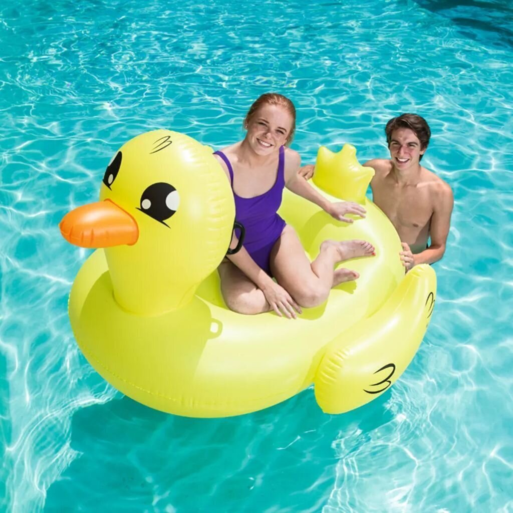 Piepūšamā gulta-plosts Bestway Supersized Duck Rider, 186x127 cm цена и информация | Piepūšamās rotaļlietas un pludmales preces | 220.lv