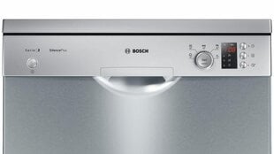 Trauku mazgātājs BOSCH SMS25AI05E Nerūsējošais tērauds (60 cm) цена и информация | Посудомоечные машины | 220.lv