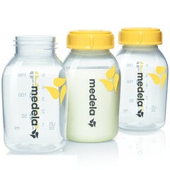 Medela Piena pudelīšu komplekts, 150 ml, 3 gab. цена и информация | Бутылочки и аксессуары | 220.lv