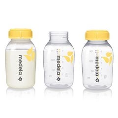 Medela Piena pudelīšu komplekts, 150 ml, 3 gab. цена и информация | Бутылочки и аксессуары | 220.lv