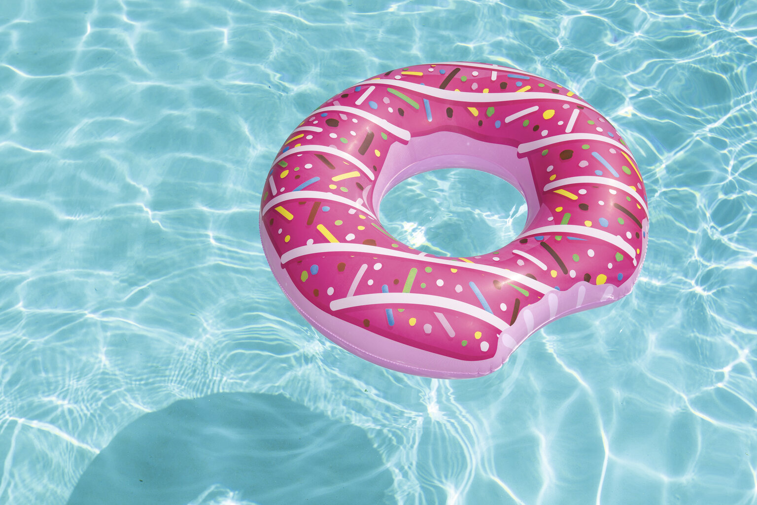 Piepūšamais riņķis Bestway Donut Ring, 107 cm цена и информация | Piepūšamās rotaļlietas un pludmales preces | 220.lv