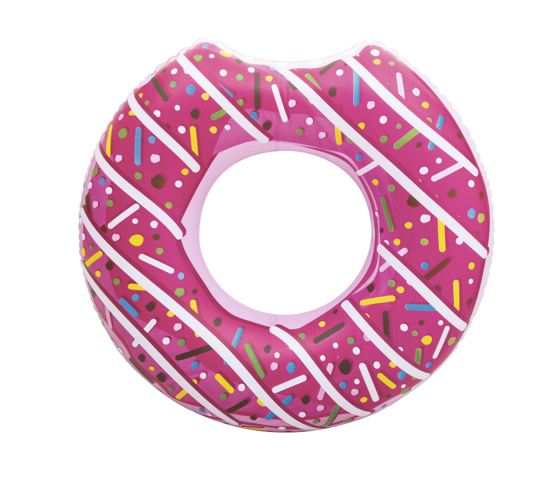 Piepūšamais riņķis Bestway Donut Ring, 107 cm цена и информация | Piepūšamās rotaļlietas un pludmales preces | 220.lv