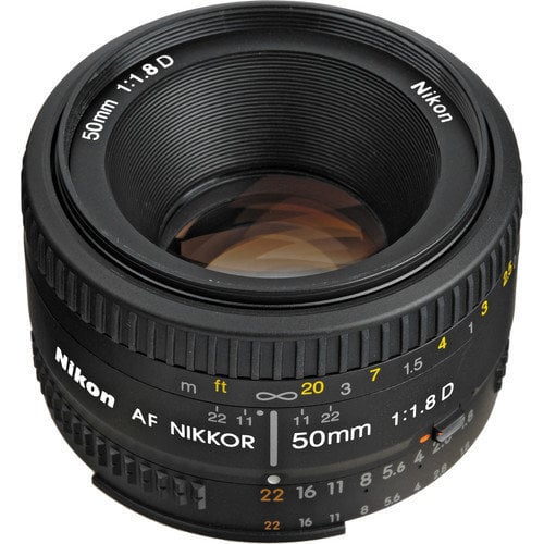 Nikon AF Nikkor 50mm f/1.8D цена и информация | Objektīvi | 220.lv