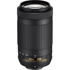 Nikon AF-P DX Nikkor 70-300mm f/4.5-6.3G ED cena un informācija | Objektīvi | 220.lv