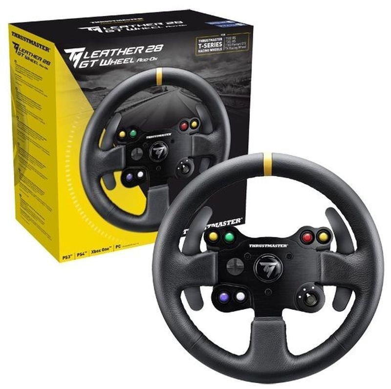 Stūres rats Thrustmaster TM Leather 28 Wheel Add on цена и информация | Spēļu stūres | 220.lv