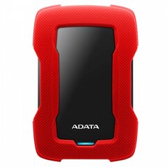 ADATA HD330 1000 GB, 2.5 ", USB 3.1, Red цена и информация | Жёсткие диски | 220.lv