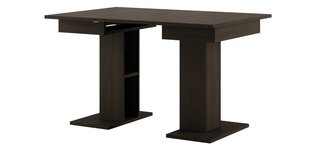 Раскладной стол Star 05, коричневый цена и информация | Кухонные и обеденные столы | 220.lv