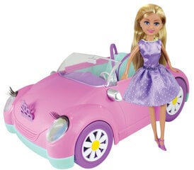 Lelle ar spīdīgu automašīnu Sparkle Girlz Sparkle Coupe, 24084 cena un informācija | Rotaļlietas meitenēm | 220.lv