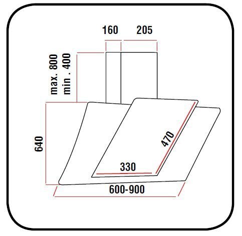 Schlosser 3013 BL 60/1000 цена и информация | Tvaika nosūcēji | 220.lv