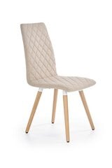 2 krēslu komplekts Halmar K282, smilšu krāsā цена и информация | Стулья для кухни и столовой | 220.lv