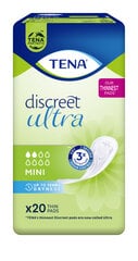 Гигиенические пакеты Tena Lady Discreet Mini 20 шт.  цена и информация | Тампоны, гигиенические прокладки для критических дней, ежедневные прокладки | 220.lv