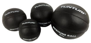 Мяч тренировочный Tunturi Medicine Ball 3 кг, кожа цена и информация | Гири | 220.lv