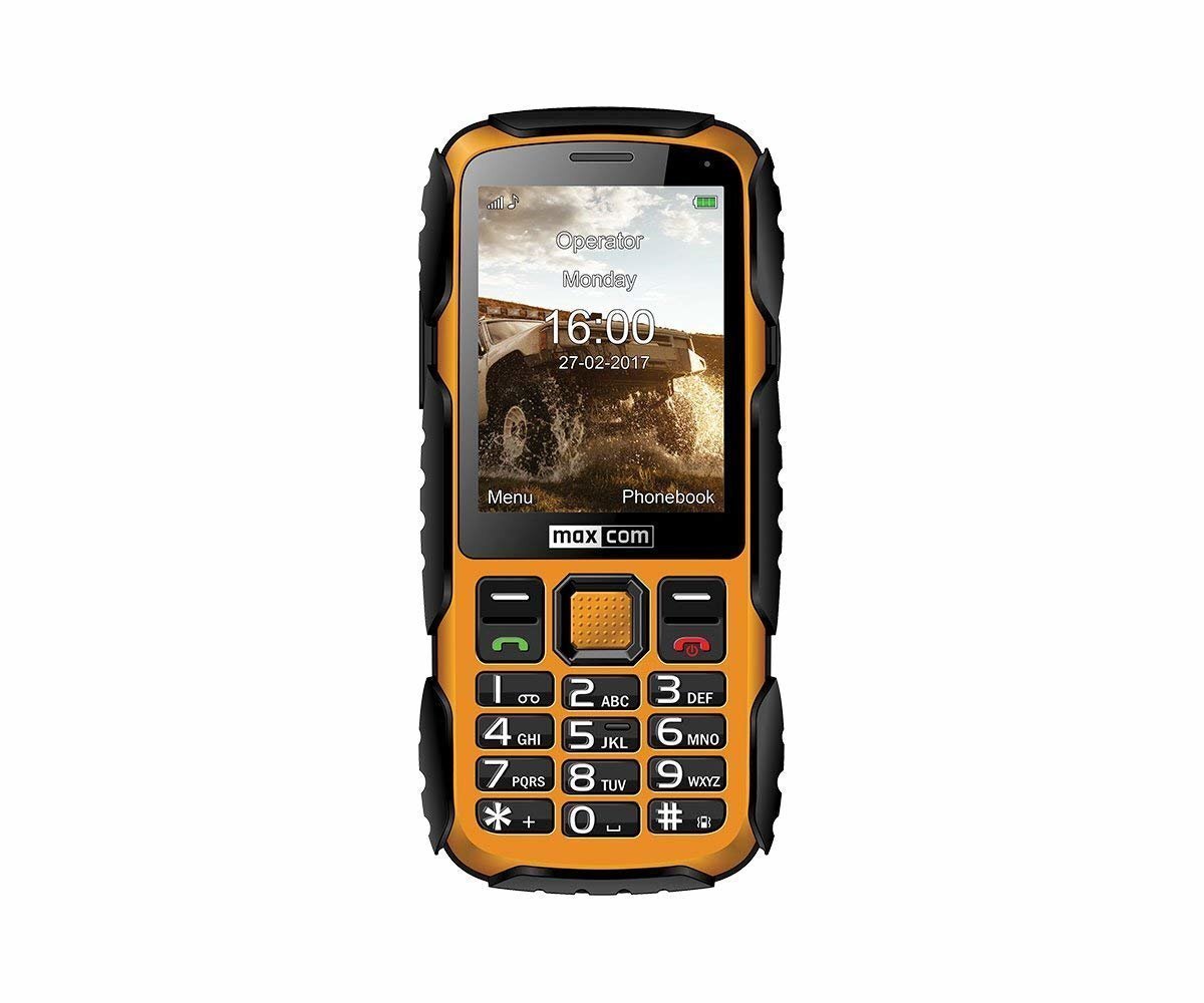 MaxCom MM920, (ENG), Yellow cena un informācija | Mobilie telefoni | 220.lv