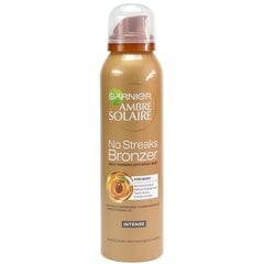 Спрей для загара тела Garnier Ambre Solaire No Streaks Bronzer для женщин 150 мл цена и информация | Кремы для автозагара | 220.lv