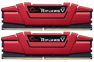 G.Skill Ripjaws V DDR4, 2x8GB, 3200MHz, CL15 (F4-3200C15D-16GVK) цена и информация | Оперативная память (RAM) | 220.lv