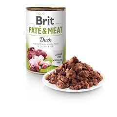 Brit Care Duck Pate&Meat Konservēts 400g Suņiem cena un informācija | Konservi suņiem | 220.lv