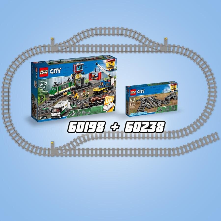 60238 LEGO® City, Pārmiju sliedes cena un informācija | Konstruktori | 220.lv