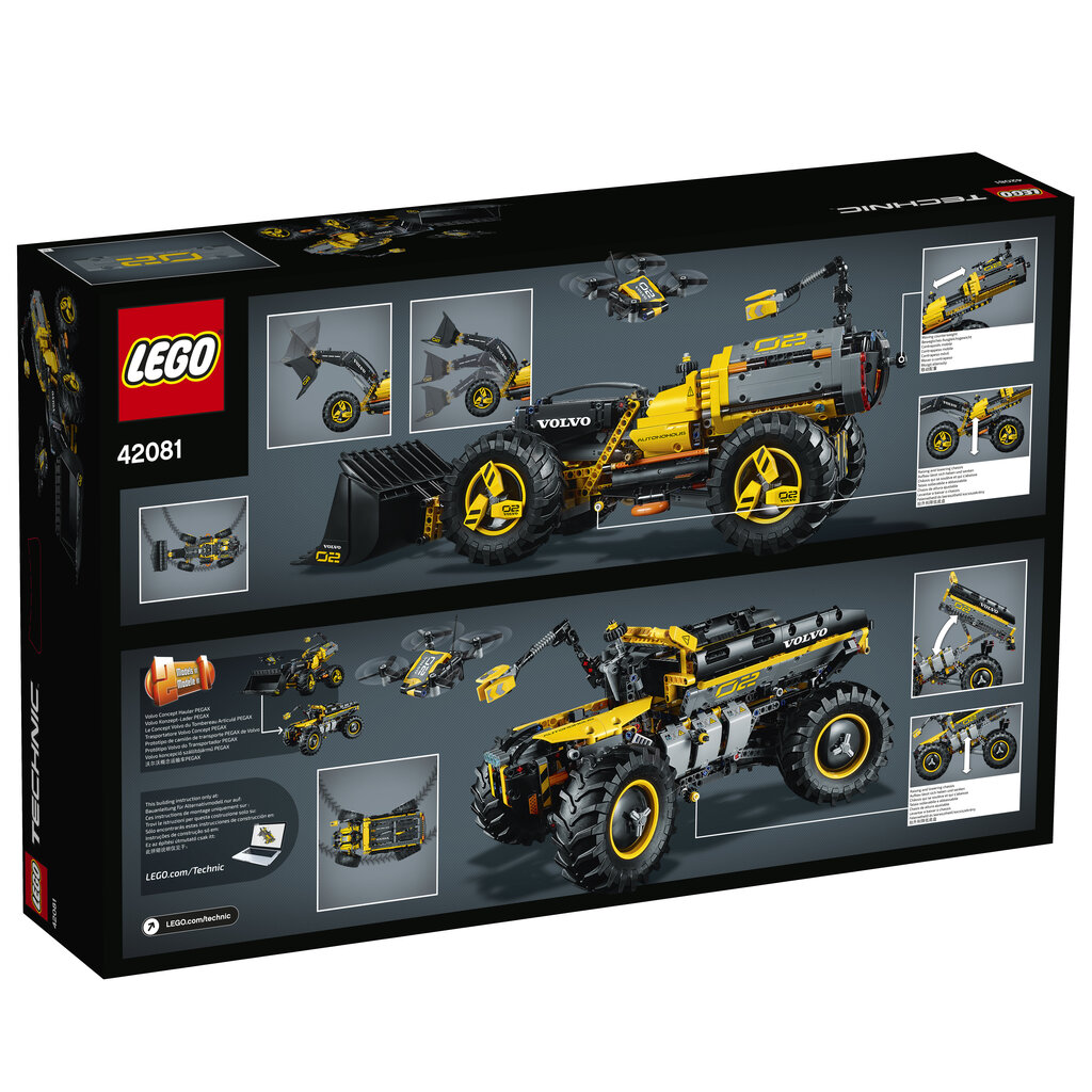 42081 LEGO® Technic Volvo konceptuālais iekrāvējs uz riteņiem ZEUX цена и информация | Konstruktori | 220.lv