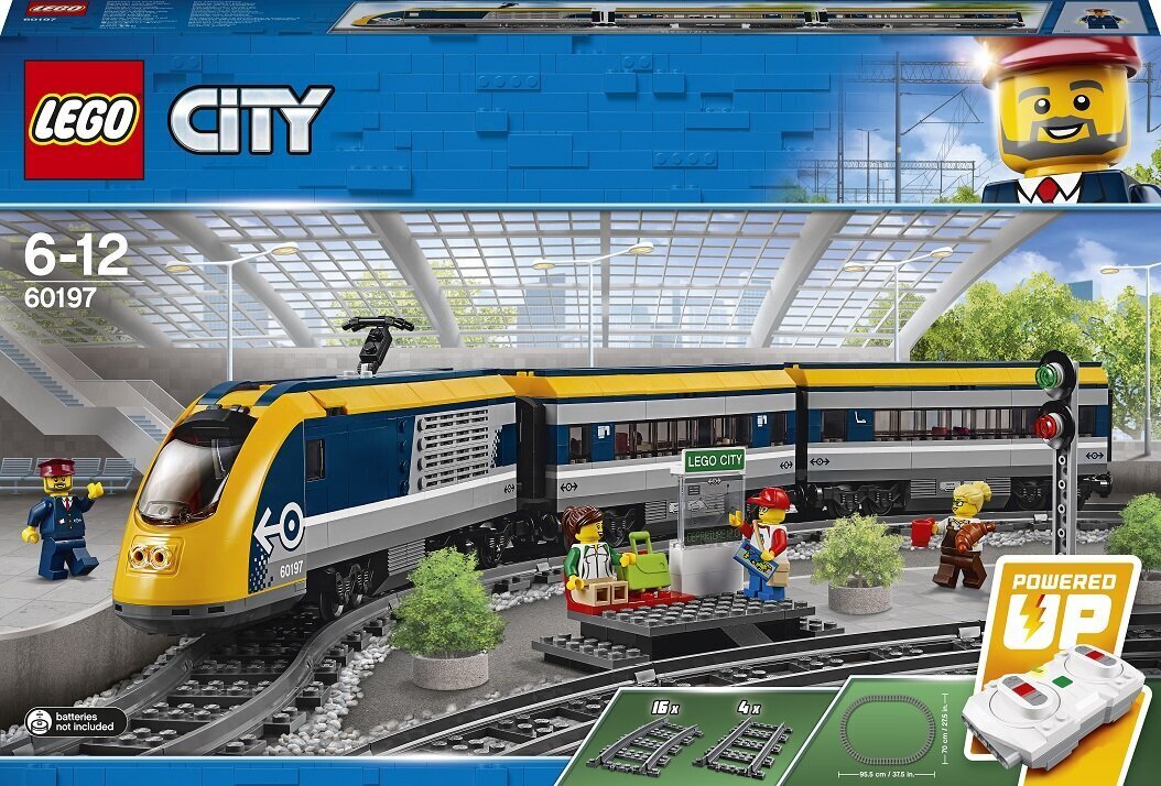 60197 LEGO® City Pasažieru vilciens цена и информация | Konstruktori | 220.lv