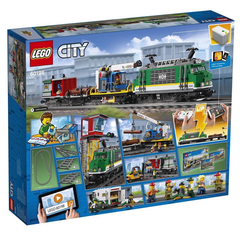 60198 LEGO® City Kravas vilciens цена и информация | Konstruktori | 220.lv