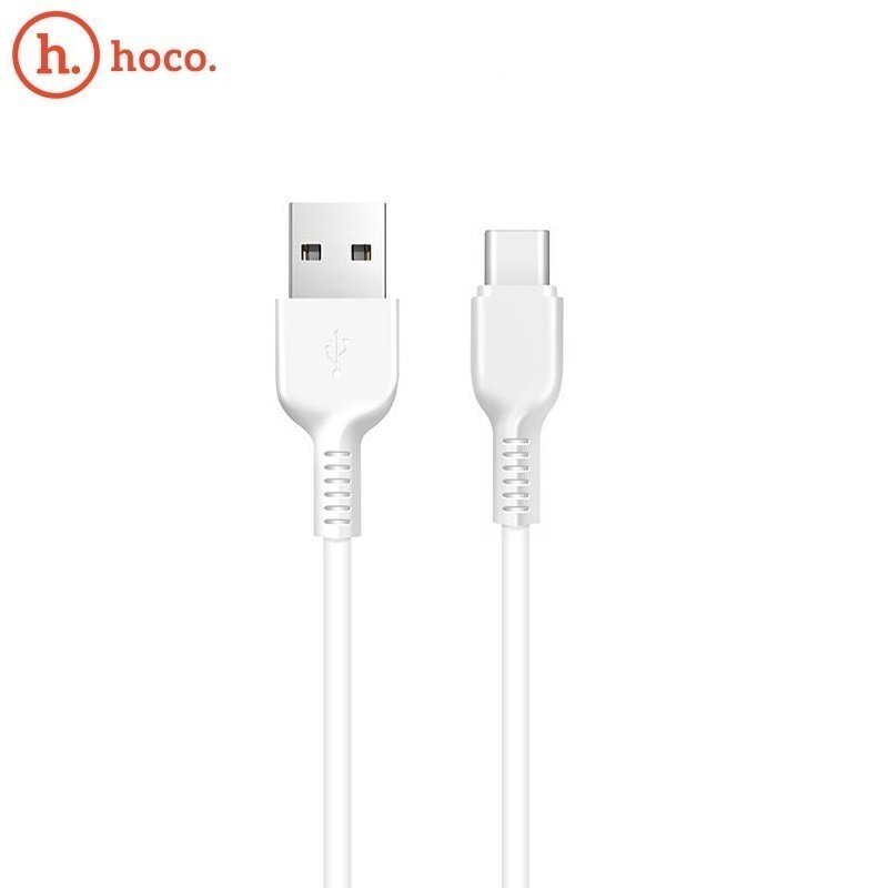 Kabelis Hoco X20 USB A / USB TYPE-C, 1M USB 2.0, balts cena un informācija | Savienotājkabeļi | 220.lv