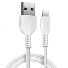 Kabelis Hoco X20 USB A / USB TYPE-C, 1M USB 2.0, balts цена и информация | Кабели для телефонов | 220.lv