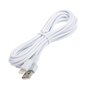 Vads USB A uz Lightning Hoco X20 3.0 m lādēšanas vads Lightning for Apple iPhone USB 2.0, balts cena un informācija | Savienotājkabeļi | 220.lv