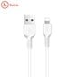 Vads USB A uz Lightning Hoco X20 3.0 m lādēšanas vads Lightning for Apple iPhone USB 2.0, balts цена и информация | Savienotājkabeļi | 220.lv