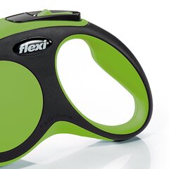 Flexi pavada New Comfort S, 5 m, zaļa cena un informācija | Suņu pavadas | 220.lv