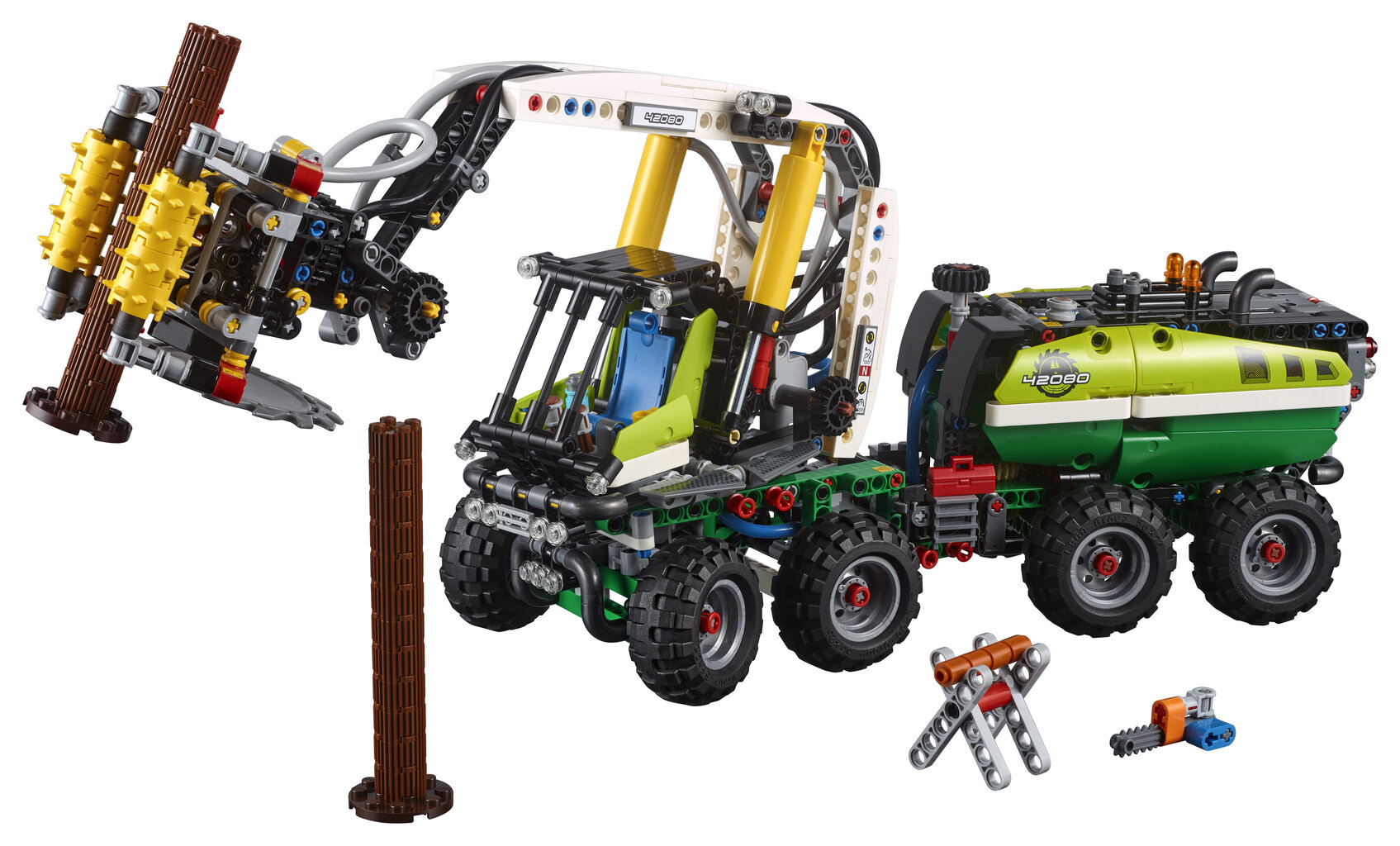 42080 LEGO® Technic Mežizstrādes mašīna cena un informācija | Konstruktori | 220.lv