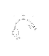 Light Prestige sienas lampa SENISE цена и информация | Настенные светильники | 220.lv