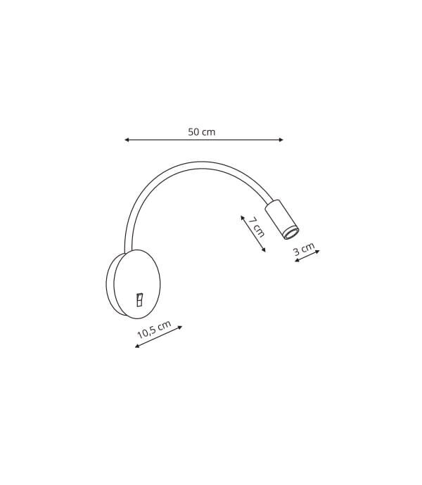 Light Prestige sienas lampa SENISE цена и информация | Sienas lampas | 220.lv