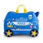 Bērnu čemodāns Trunki Percy Police car цена и информация | Koferi, ceļojumu somas | 220.lv