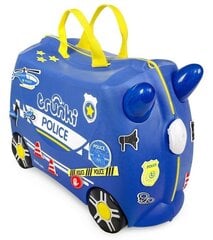 Детский чемодан Trunki Percy Police car цена и информация | Чемоданы, дорожные сумки  | 220.lv