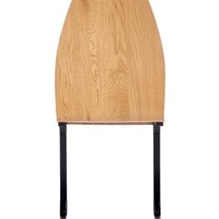 Комплект из 4 стульев Halmar K265, коричневый/черный цена и информация | Стулья для кухни и столовой | 220.lv