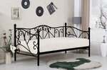 Кровать Halmar Sumatra 90x200 cм, черный