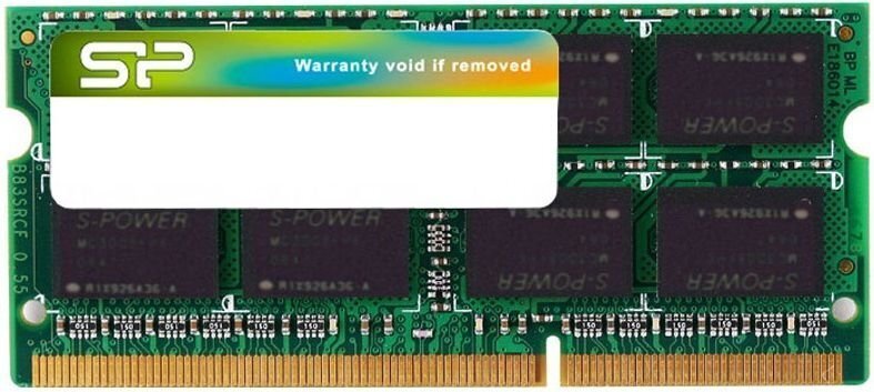 Silicon Power - DDR3 SODIMM 4GB/1600 CL11 Low Voltage цена и информация | Operatīvā atmiņa (RAM) | 220.lv