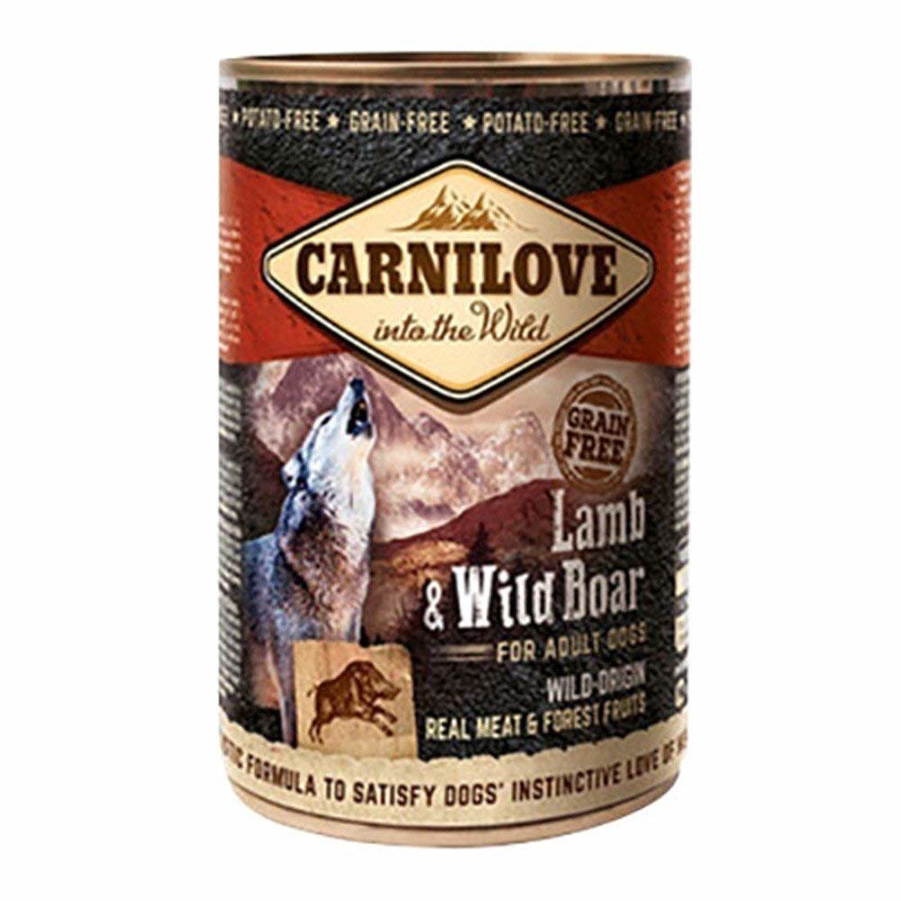 Carnilove Lamb&Wild Boar Konservēts 400g Suņiem cena un informācija | Konservi suņiem | 220.lv