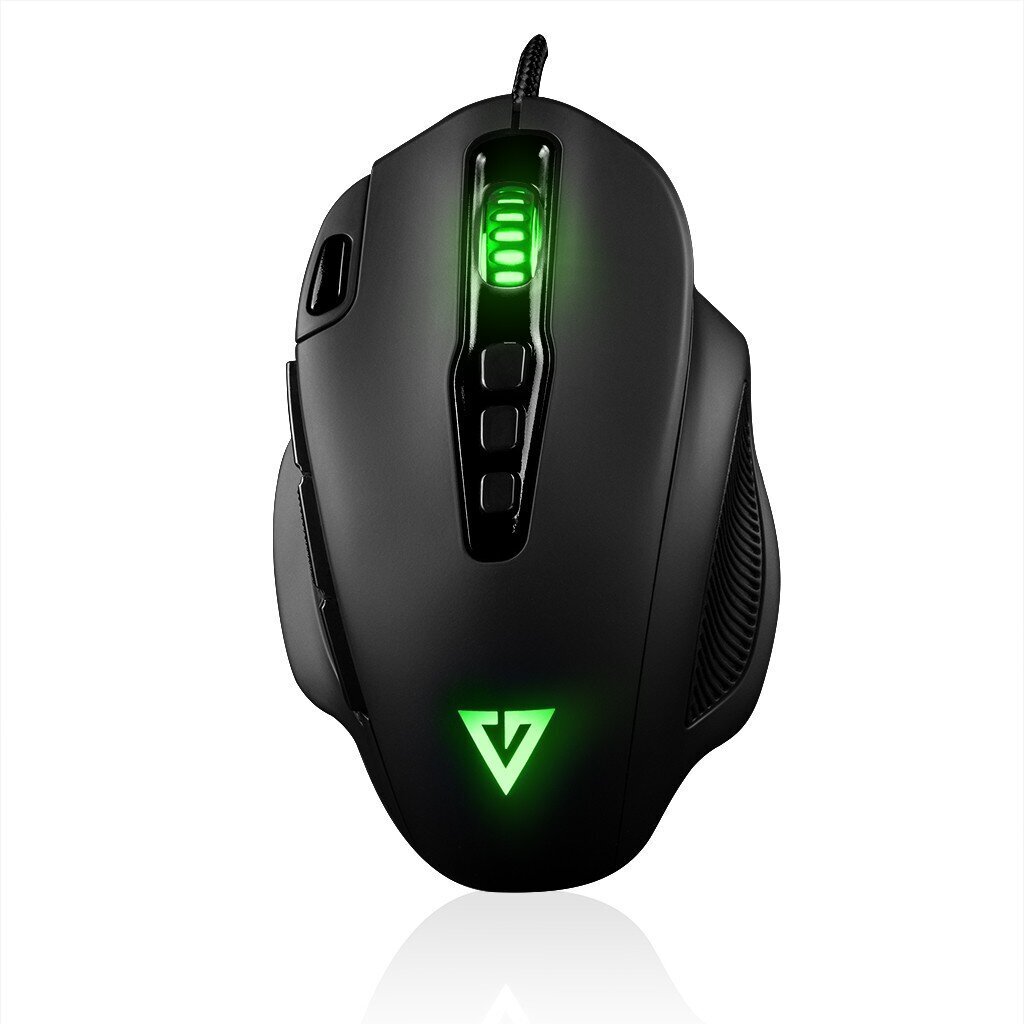 Modecom GMX5 BEAST mouse USB Type-A Optical 12000 DPI cena un informācija | Peles | 220.lv